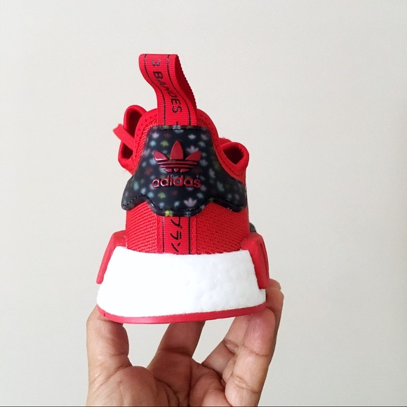 Adidas NMD R1 Mini Trefoil Print - Picture 6 of 8